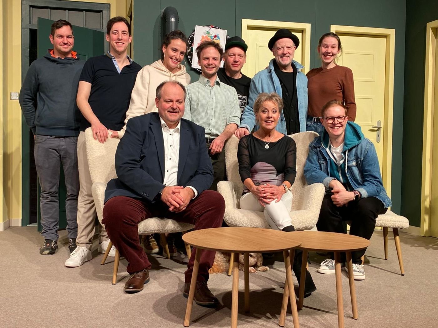 Das Ensemble auf der Bühne